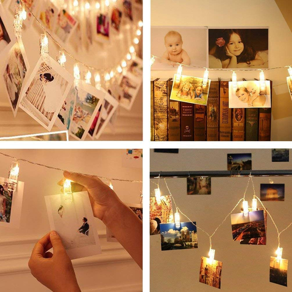 Clip LED String Lights for Photo Hanging - Image 3
