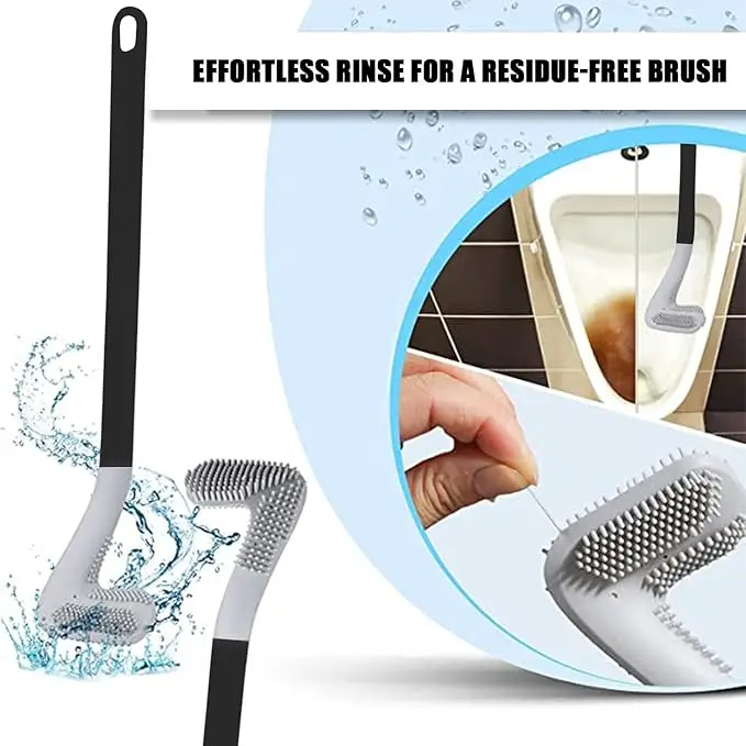 Golf L Shape Toilet Brush Silicone - Image 4
