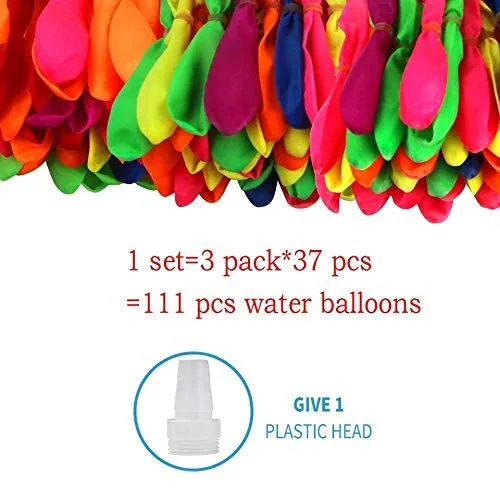 Water Balloons for Holi - Multicolour (Pack of 3(111 Balloons) ) - Image 7